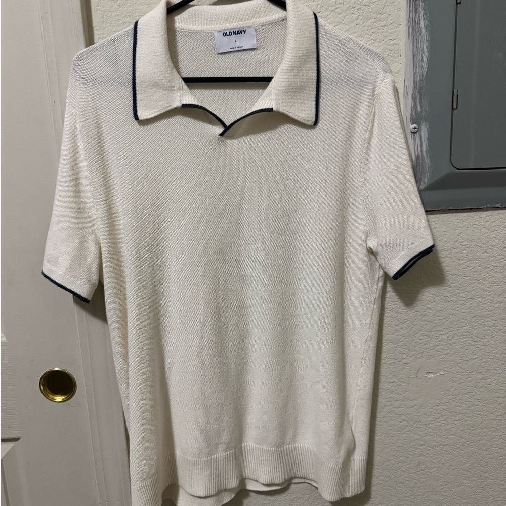 White Men's Shirt Old Navy